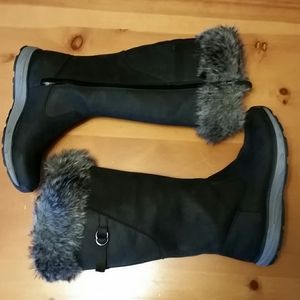 eddie bauer lodge fur boot